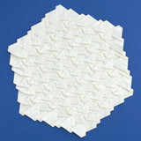Emergent Hexagons Crease Pattern