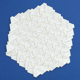 Emergent Hexagons Crease Pattern