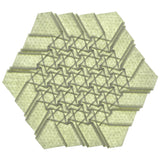 Groovy Triangles Crease Pattern