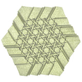 Groovy Triangles Crease Pattern