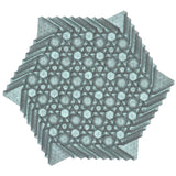 Knotted Web Crease Pattern
