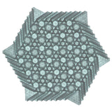 Knotted Web Crease Pattern