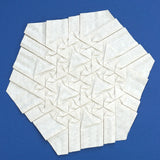 Hybrid Closed Islands Crease Pattern
