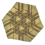 Hybrid Closed Islands Crease Pattern