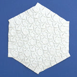 Hybrid Hex Weave Crease Pattern