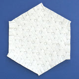 Hybrid Hex Weave Crease Pattern