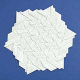 Dancing Pyramids Crease Pattern