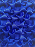 Royal Blue Dense Arrow Rings, framed in black