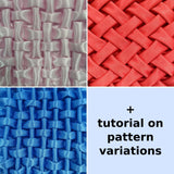 Weaves smocking pattern pack and customization tutorial
