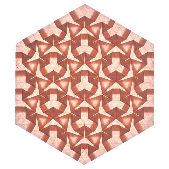 Triangle-centered grids on hexagons
