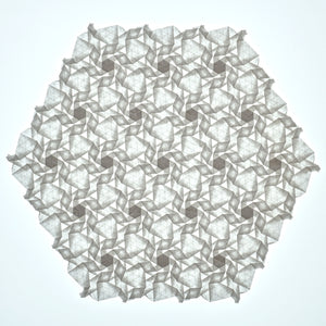 Spinning Saws Origami Tessellation