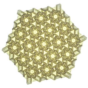 Lens Garden Origami Tessellation