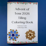 Advent of Tess 2026 Coloring Book and Crease Pattern Ebook