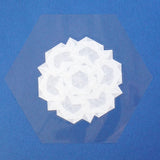 Laminated Suncatcher: Carnation