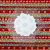 Laminated Suncatcher: Carnation