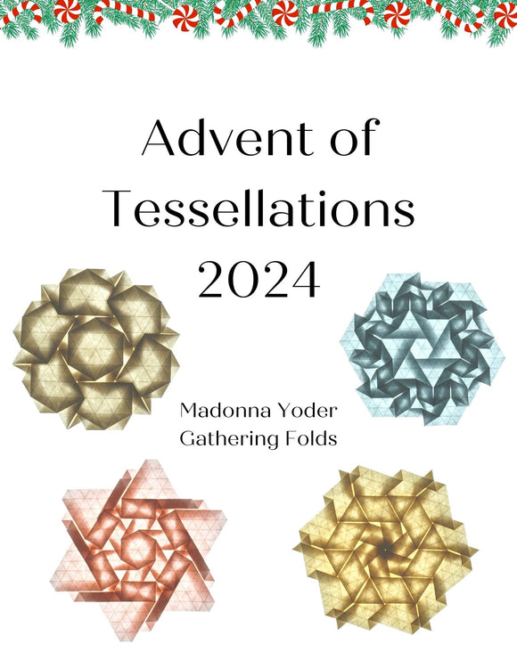 Advent of Tess 2024 Crease Pattern Ebook