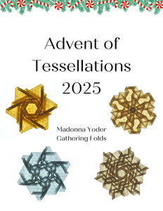 Advent of Tess 2025 Crease Pattern Ebook