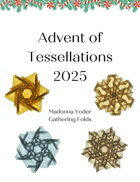 Advent of Tess 2025 Crease Pattern Ebook