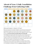Advent of Tess 2026 Crease Pattern Ebook