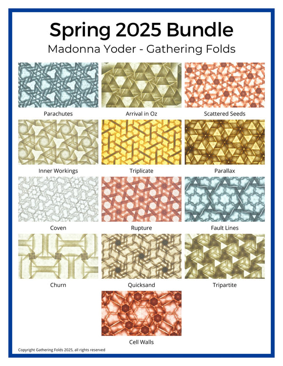 Spring 2025 Crease Pattern Bundle