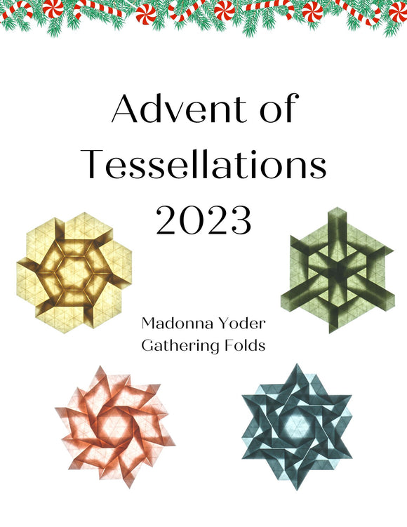 Advent of Tess 2023 Crease Pattern Ebook