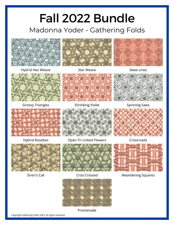 23 fun and free book folding patterns 2024 - Gathered