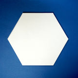 Small Pre-Cut Skytone Hexagons, 5 inch edges, set of 50