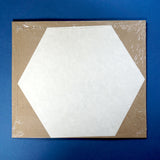 Small Pre-Cut Skytone Hexagons, 5 inch edges, set of 50