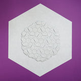 Large Pre-Cut Skytone Hexagons, 7 inch edges, set of 50