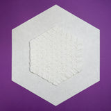 Large Pre-Cut Skytone Hexagons, 7 inch edges, set of 50