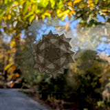 Laminated Suncatcher: Mayapple