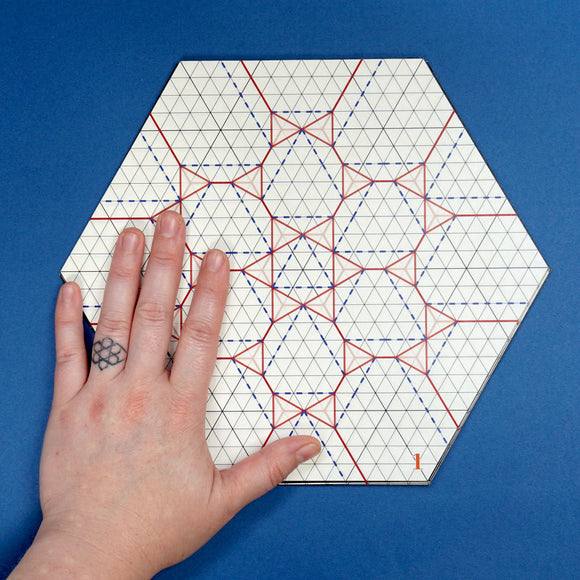 Advent of Tess 2025 Crease Pattern Print Pack, 5 inch edges