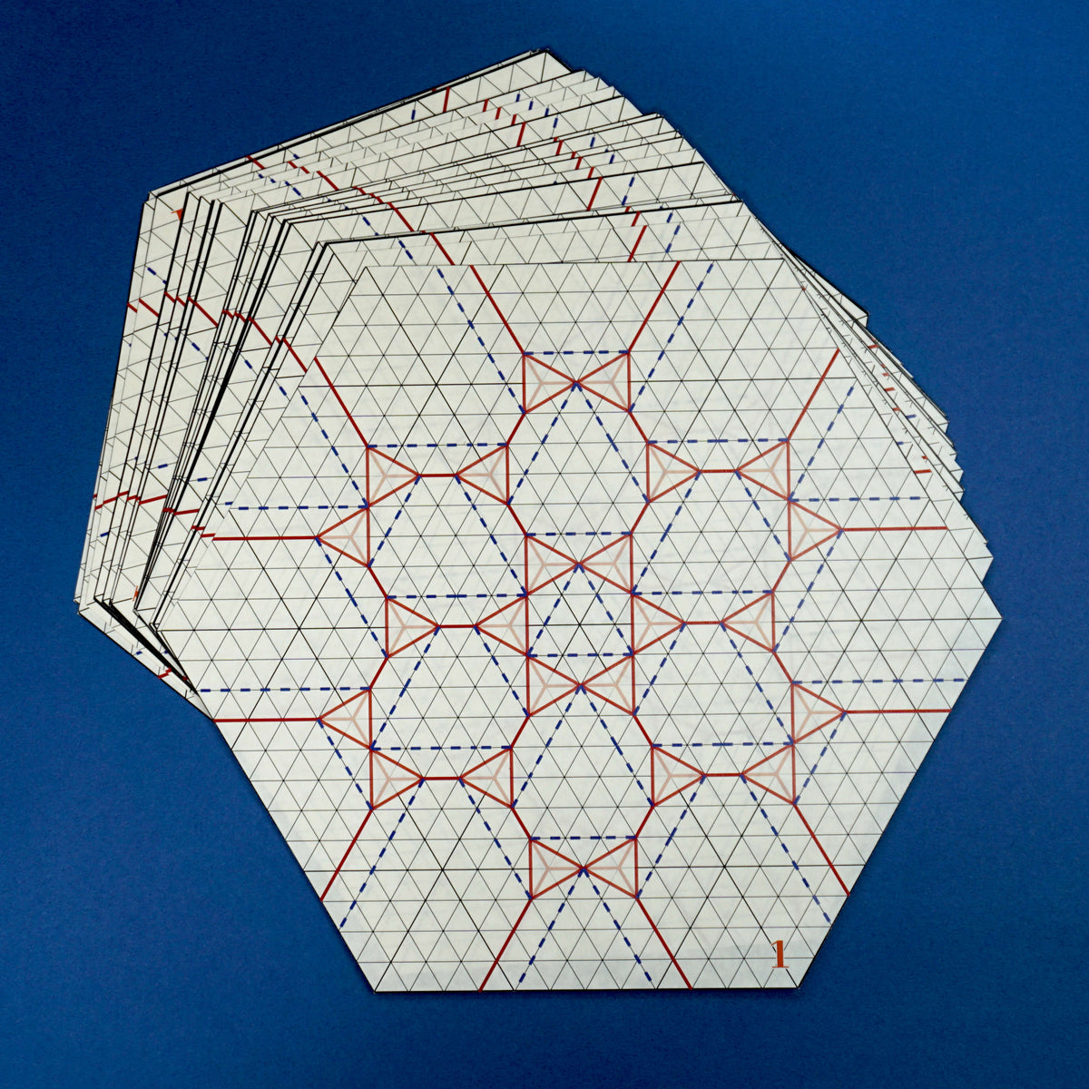Advent of Tess 2025 Crease Pattern Print Pack, 5 inch edges – Gathering ...