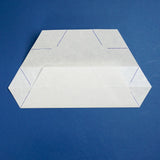 Scored References for Sixths, Pre-Cut Skytone Hexagons with 5 inch edges, set of 25