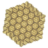 Emergent Hexagons Crease Pattern