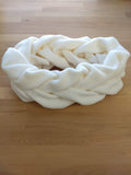 Double Ring Single-Color Scarf