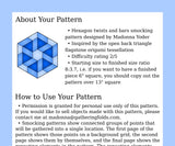 Hexagon Twists and Bars smocking pattern