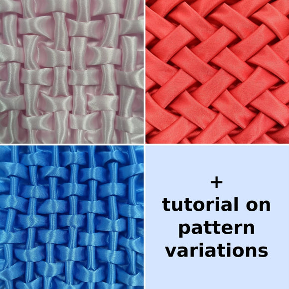Weaves smocking pattern pack and customization tutorial – Gathering Folds